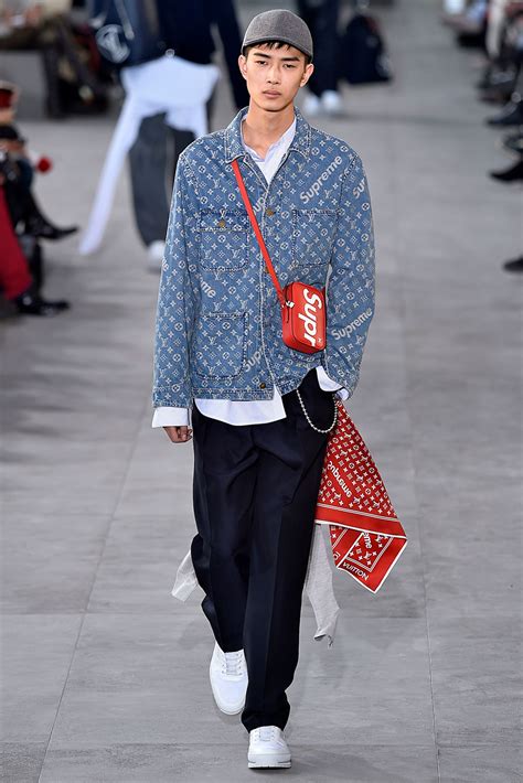 supreme x louis vuitton paris